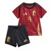 Maillot de foot Belgique Leandro Trossard #9 Domicile vêtements enfant Europe 2024 Manches Courtes (+ pantalon court)